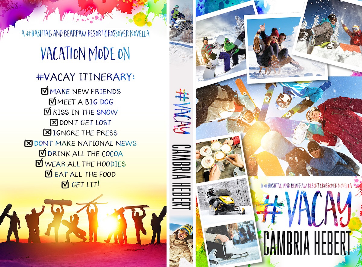 #Vacay by Cambria Hebert Cover Reveal